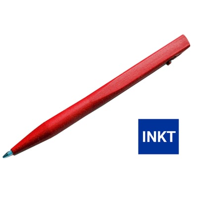CaluDetect standaard pen detecteerbaar rood met blauwe inkt