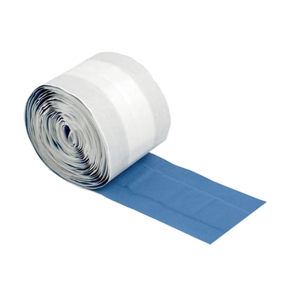 CaluDetect detecteerbare pleisters op rol 8cmx5mtr blauw 