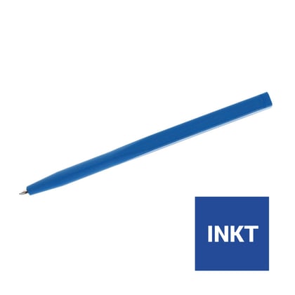 CaluDetect eendelige pen detecteerbaar blauw met blauwe inkt