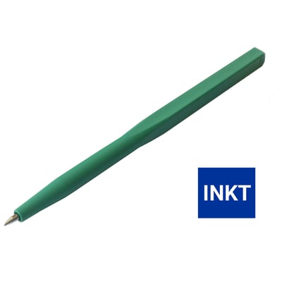 CaluDetect eendelige pen detecteerbaar groen met blauwe inkt