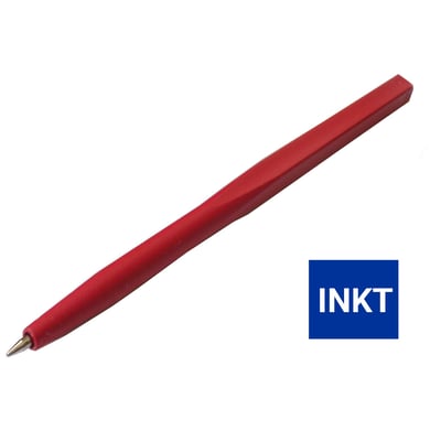 CaluDetect eendelige pen detecteerbaar rood met blauwe inkt