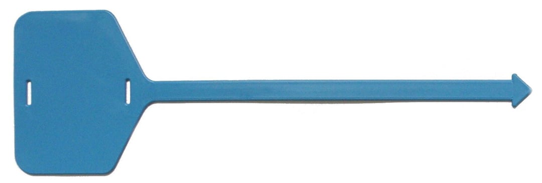 CaluDetect plastic label detecteerbaar 25cm blauw