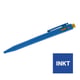 CaluDetect Heavy pen detecteerbaar blauw met clip met blauwe inkt