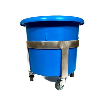 CaluDetect RVS trolley voor emmers