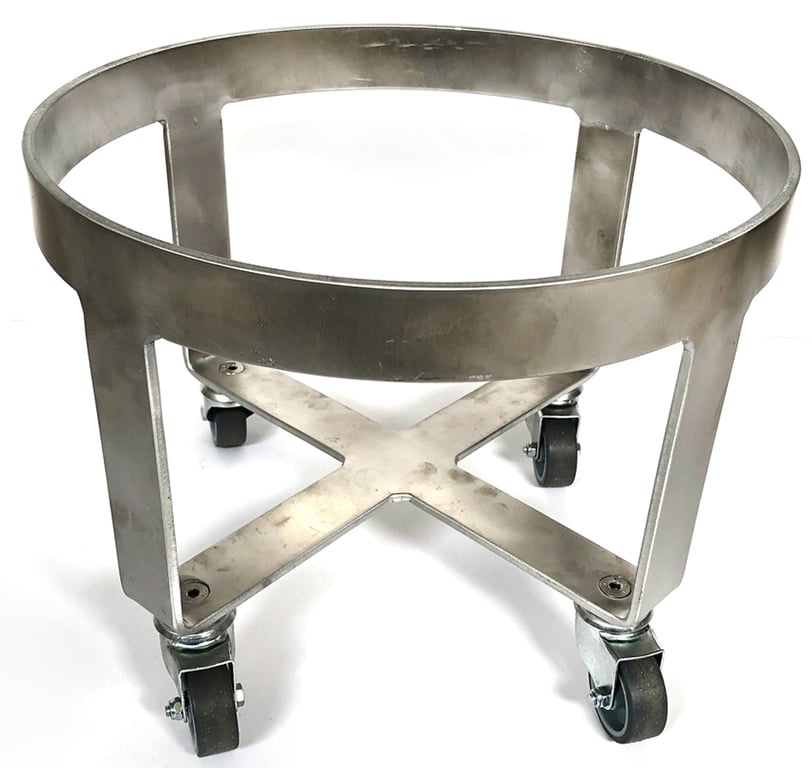 CaluGuard RVS trolley voor emmers