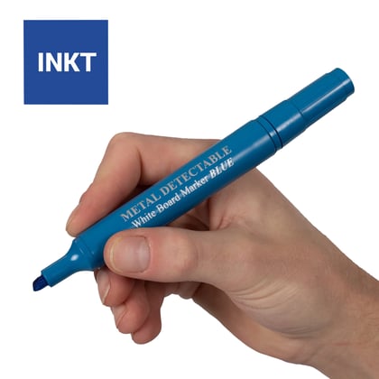 CaluDetect beitelvormige punt whiteboard marker detecteerbaar met blauwe inkt