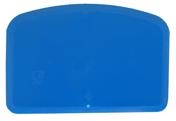 CaluDetect flexibele schraper detecteerbaar 14,5cm blauw