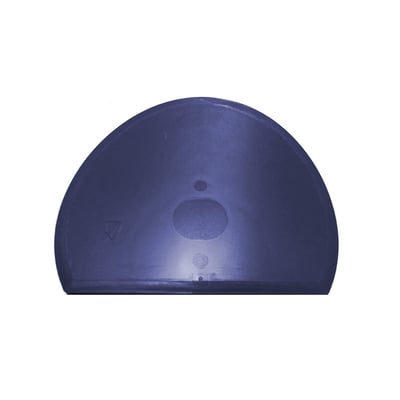 CaluDetect flexibele schraper detecteerbaar 16cm blauw