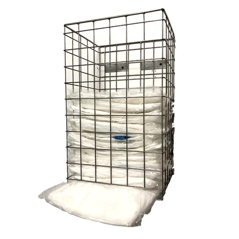 Dispenser voor bezoekersset