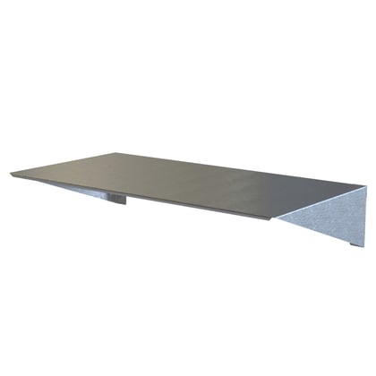 CaluGuard roestvrijstalen plank 40x20cm