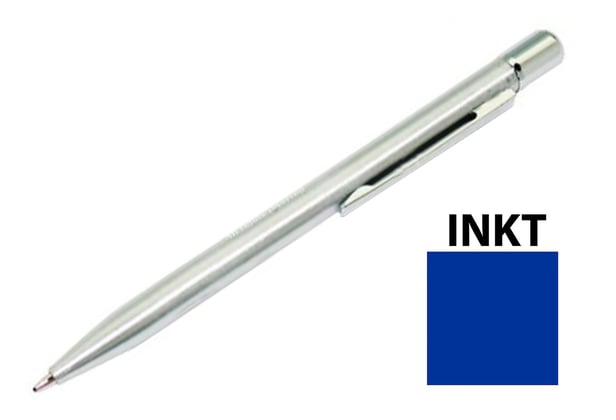 CaluDetect pen metaal met clip grijs
