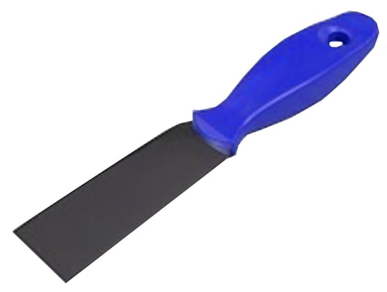 CaluDetect 40mm schraper metaal met detecteerbaar handvat blauw
