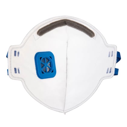 Portwest FFP2 plat gevouwen masker met ventiel wit 20st
