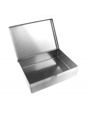 CaluDetect kist RVS detecteerbaar 130x100x35mm