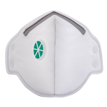 Portwest FFP3 Dolomite plat gevouwen masker wit 20st