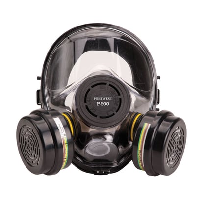 Portwest Vienna volgelaatsmasker zwart 