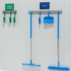 CaluDetect ophangsysteem RVS met 4 haken  