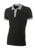 Tricorp Workwear poloshirt bi-color zwart grijs maat XS