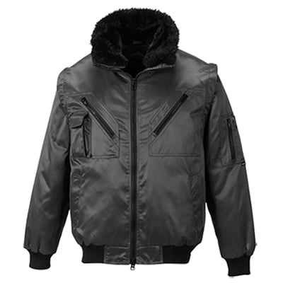 Portwest pilotjack 4 in 1 zwart maat XXL