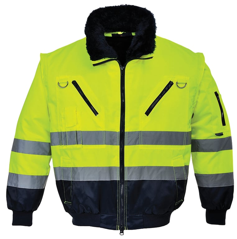 Portwest Hi-Vis pilotjack 3 in 1