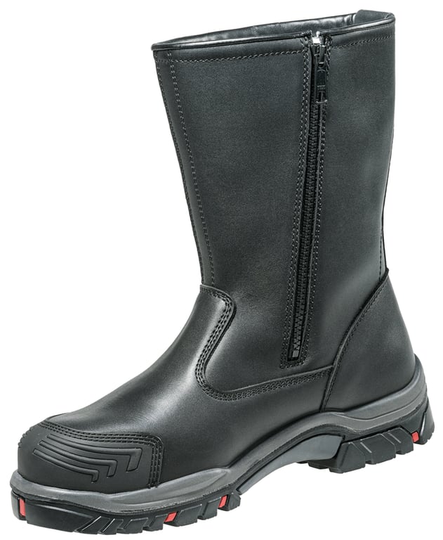 Bata Boots Potent veiligheidslaars met rits zwart