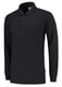Tricorp Workwear poloshirt lange mouw  blauw maat XS