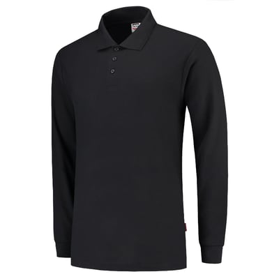 Tricorp Workwear poloshirt lange mouw  blauw maat XS