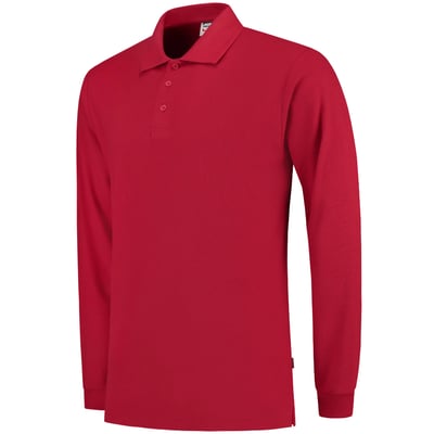 Tricorp Workwear poloshirt lange mouw  rood maat L