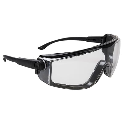 Portwest Double Eyes veiligheidsbril met helder vizier