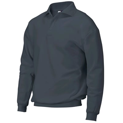 Tricorp Workwear polosweater boord antracietgrijs maat XS