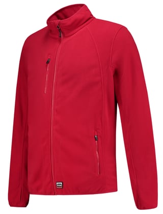 Tricorp fleecevest de luxe rood maat XS Plegt-Vos