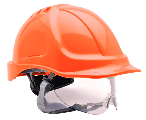 Portwest Endurance helm oranje met vizier 