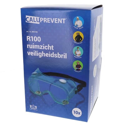 CaluPrevent R100 ruimzicht veiligheidsbril