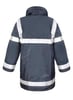 Result parka met reflectie banen 