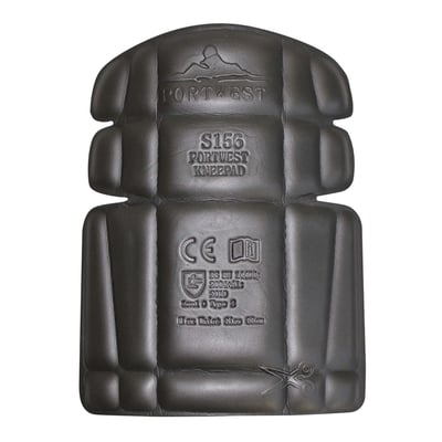 Portwest S156 kniestuk zwart 