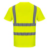 Portwest comfort t-shirt katoen geel maat 2XL