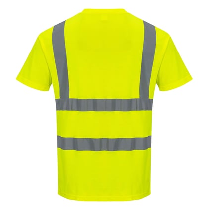 Portwest comfort t-shirt katoen geel maat 2XL