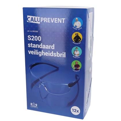 CaluPrevent S200 standaard veiligheidsbril 