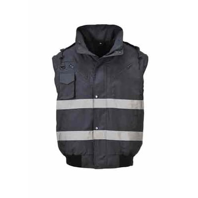 Portwest Iona 3 in 1 bomberjack marine met reflectiestrepen 100% polyester maat S