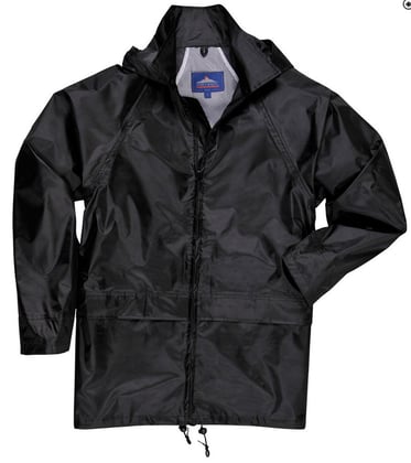 Portwest klassieke regenjas zwart maat 2XL