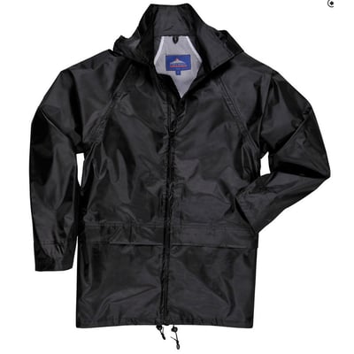 Portwest klassieke regenjas zwart maat 2XL 