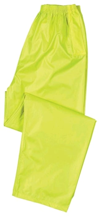 Klassieke regenbroek 100% polyester PVC laag