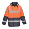Portwest Hi-Vis verkeersjack oranje marine maat M