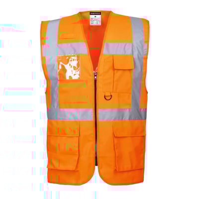 Portwest Berlin Hi-Vis executive vest oranje maat XS