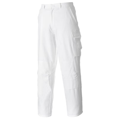Portwest schildersbroek wit maat XS 