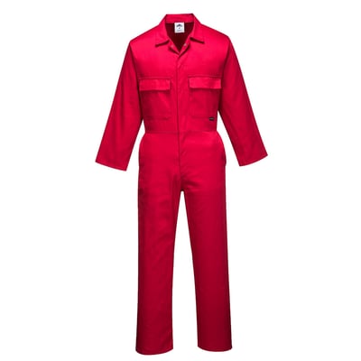 Portwest Euro Work Overall rood maat S