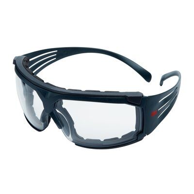 3M SecureFit veiligheidsbril grijs frame Anticondens blanco lens