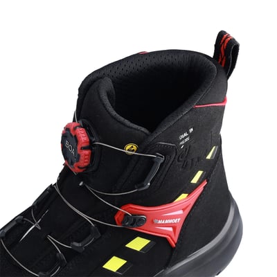 Bata Mammoet Sling S3S veiligheidsschoen hoog zwart maat 36