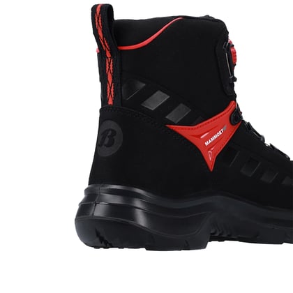 Bata Mammoet Sling S3S veiligheidsschoen hoog zwart maat 36