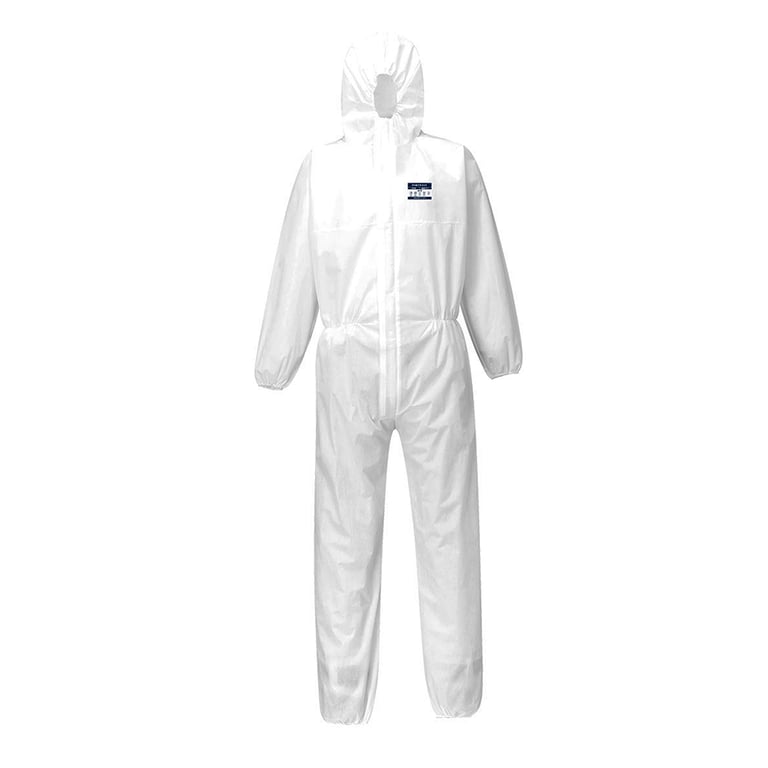 Portwest Biz Tex SMS overall type 5/6 wit 50 stuks